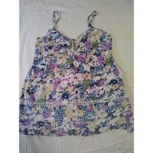 Y2K Aéropostale Floral Tank‎ Top Xs